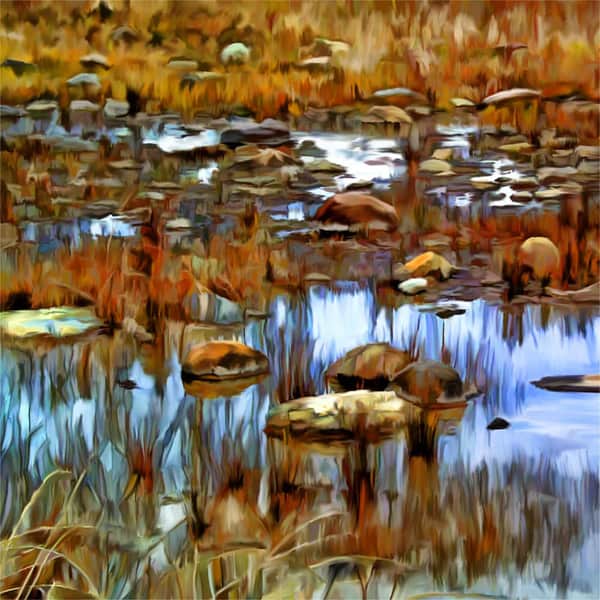 Autumn Reflections on Georgian Bay