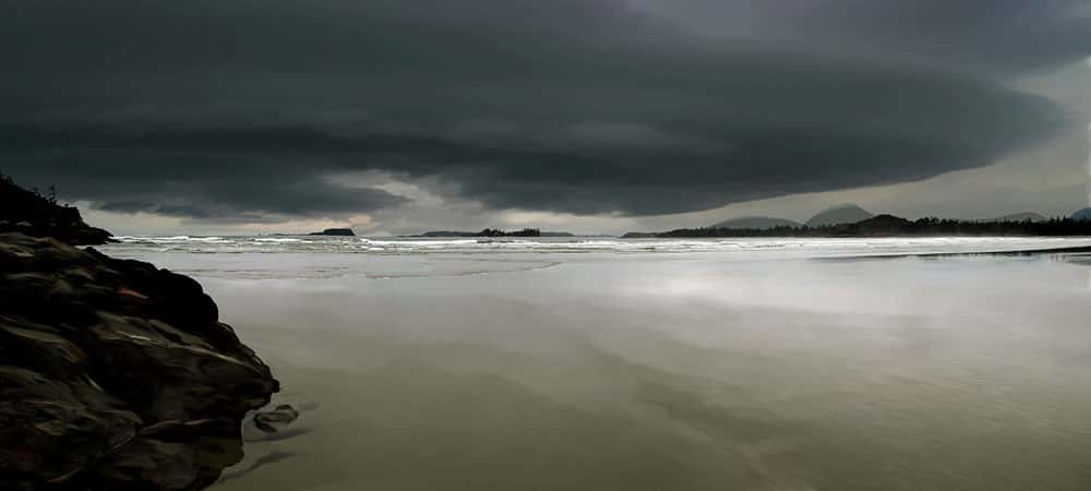 A Stormy Day At Cox Bay